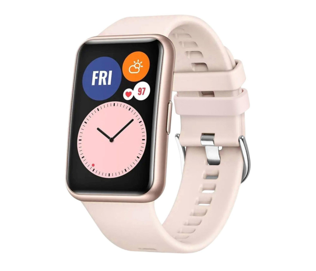 FIXED Silicone Strap do Huawei Watch FIT pink FIXSSTB-1054-PI - 1341080 - zdjęcie 3